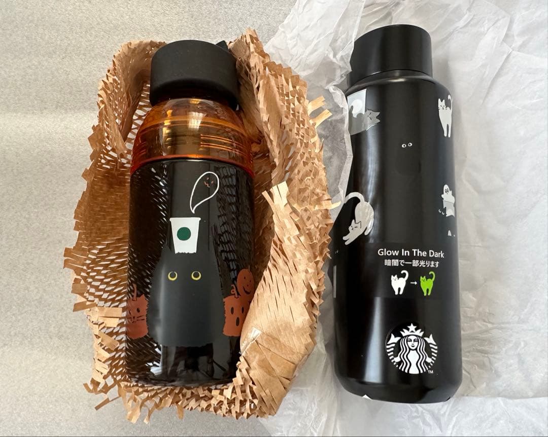 スタバ　ハロウィン　黒猫　タンブラー　新品未使用