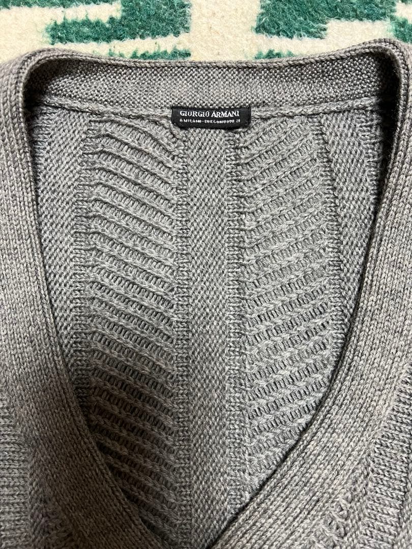 ジョルジオアルマーニ　90FW 90s カーディガン　アーカイブ
