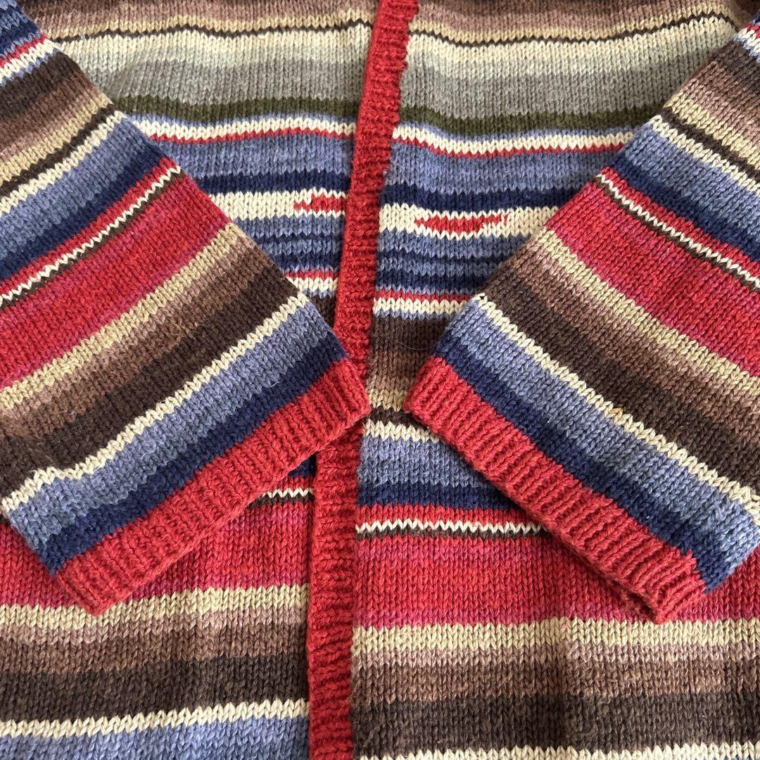 90's LAUREN RALPH LAUREN ネイティブ柄 カーディガン