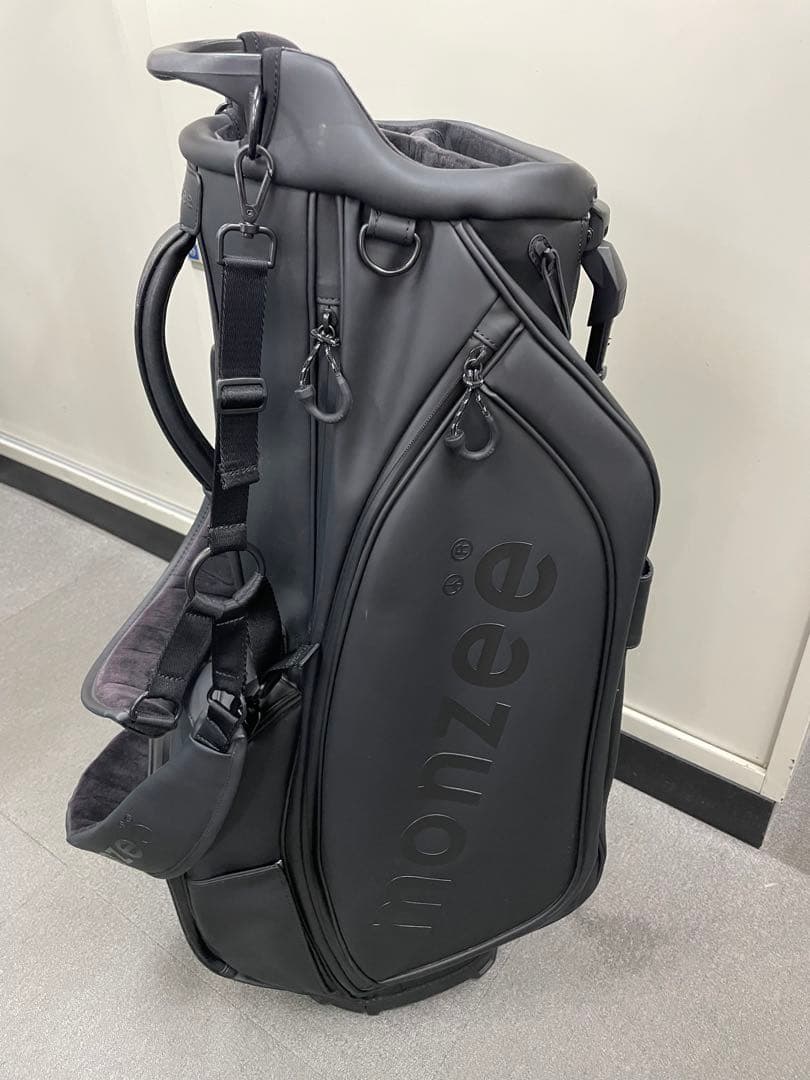 monzee ブラック キャディバッグ