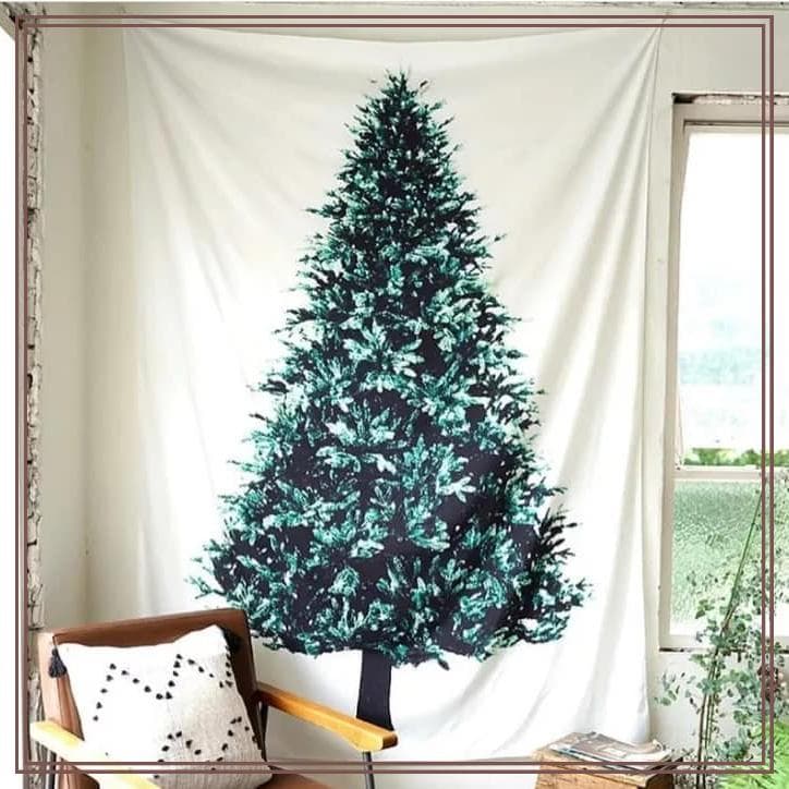 クリスマス タペストリー ツリー もみの木 壁飾り イベント 壁飾り インテリア