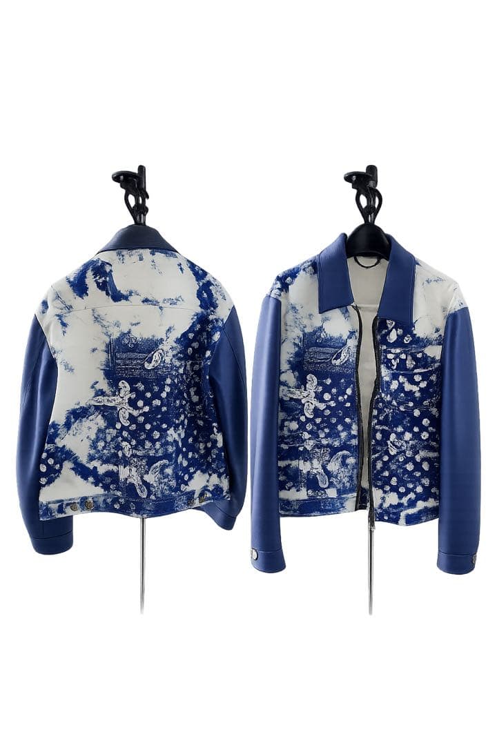 ルイ・ヴィトン ジャンパー 46 青/白