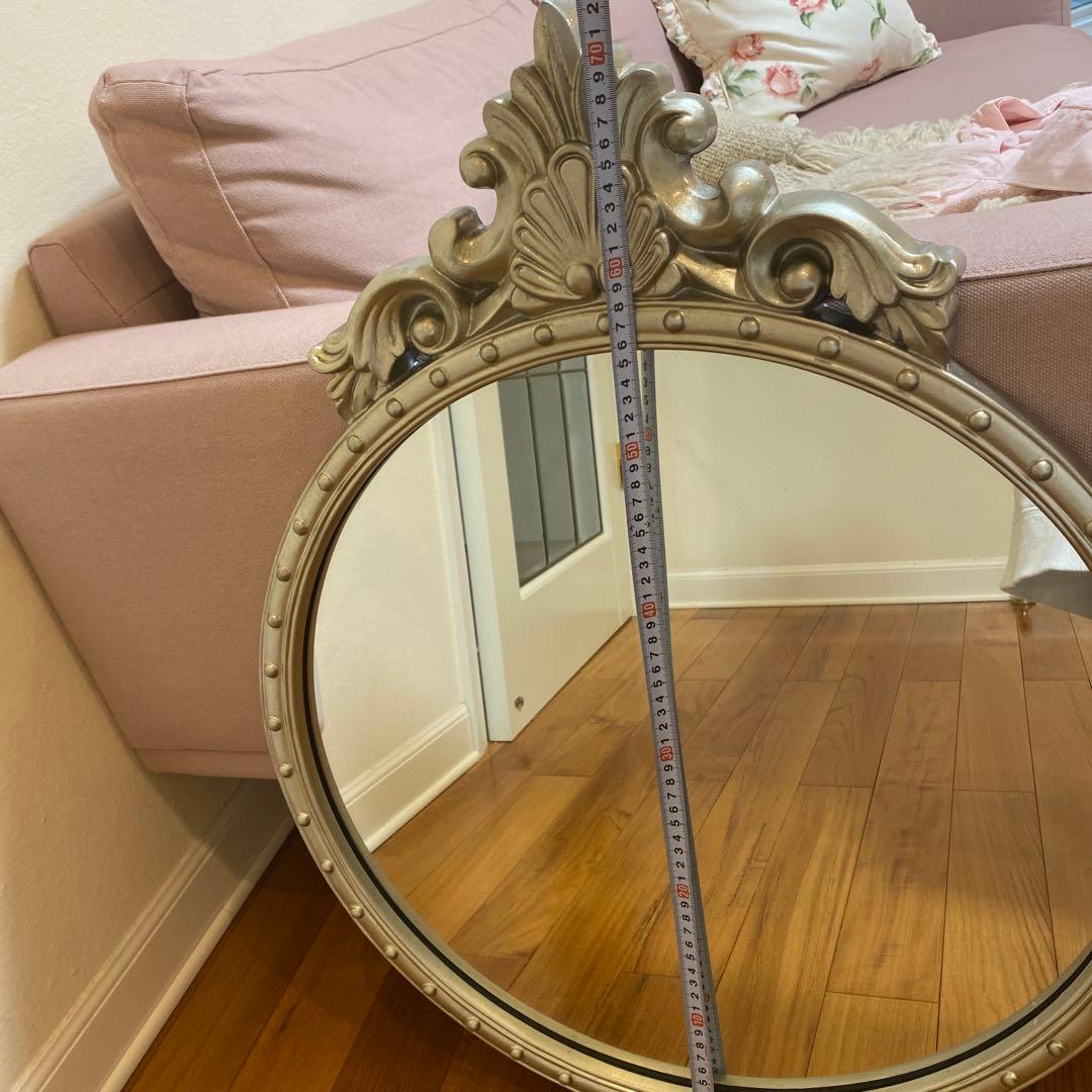 ローラアシュレイ　壁掛けミラー