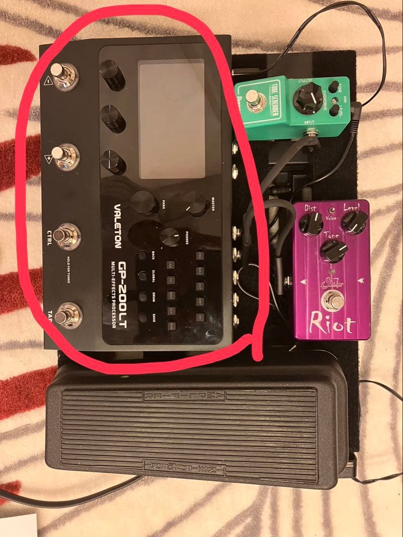 さっ　Valeton GP-200LT 　マルチエフェクター