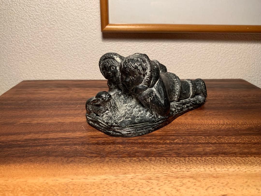 カナダ イヌイット エスキモー　フォークアート カナディアン