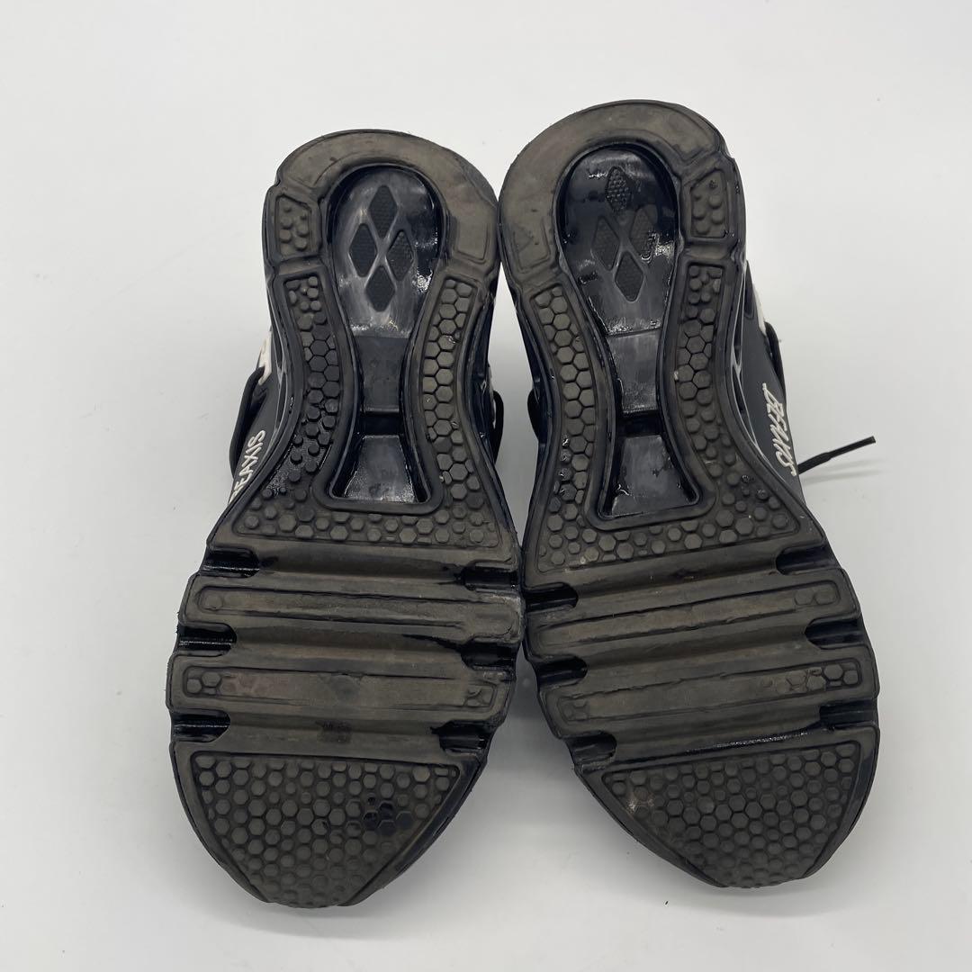 BEAXIS スニーカー ブラック 厚底 メッシュ 25cm スポーツ