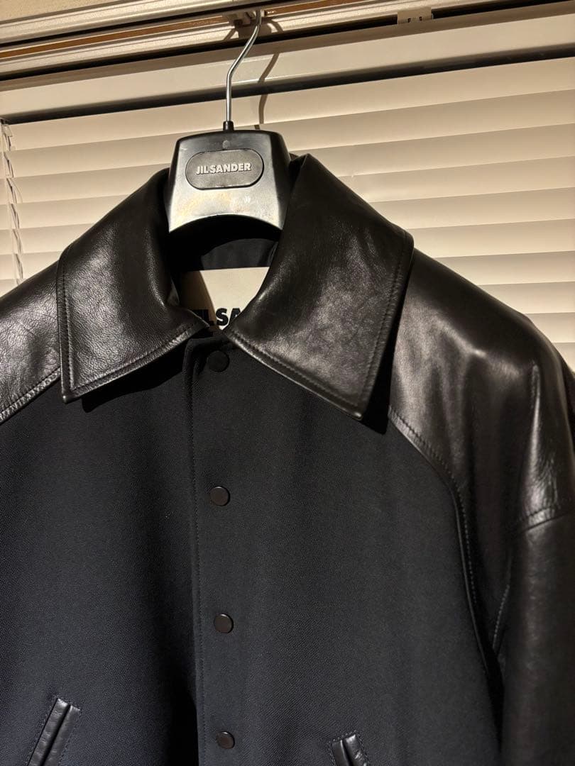25SS JILSANDER レザージャケット　ランウェイピース