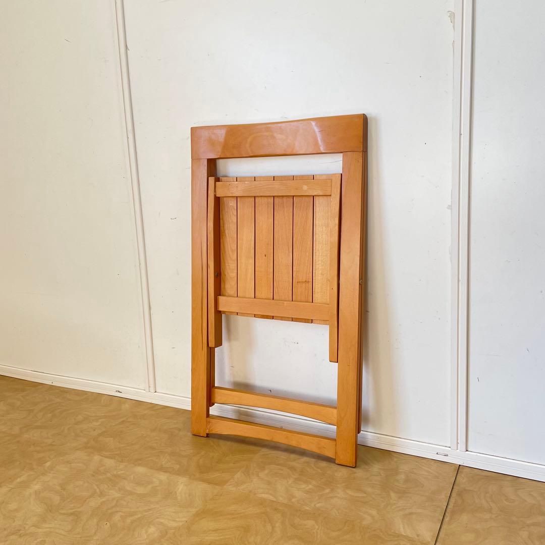 ルーマニア製 折りたたみ椅子 フォールディングチェア 折り畳み ビンテージ