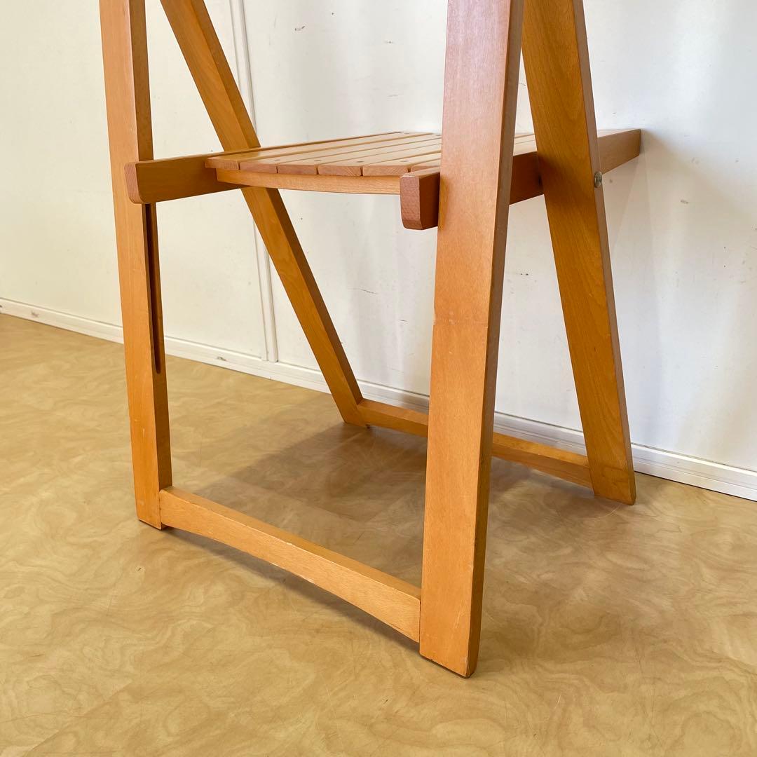 ルーマニア製 折りたたみ椅子 フォールディングチェア 折り畳み ビンテージ