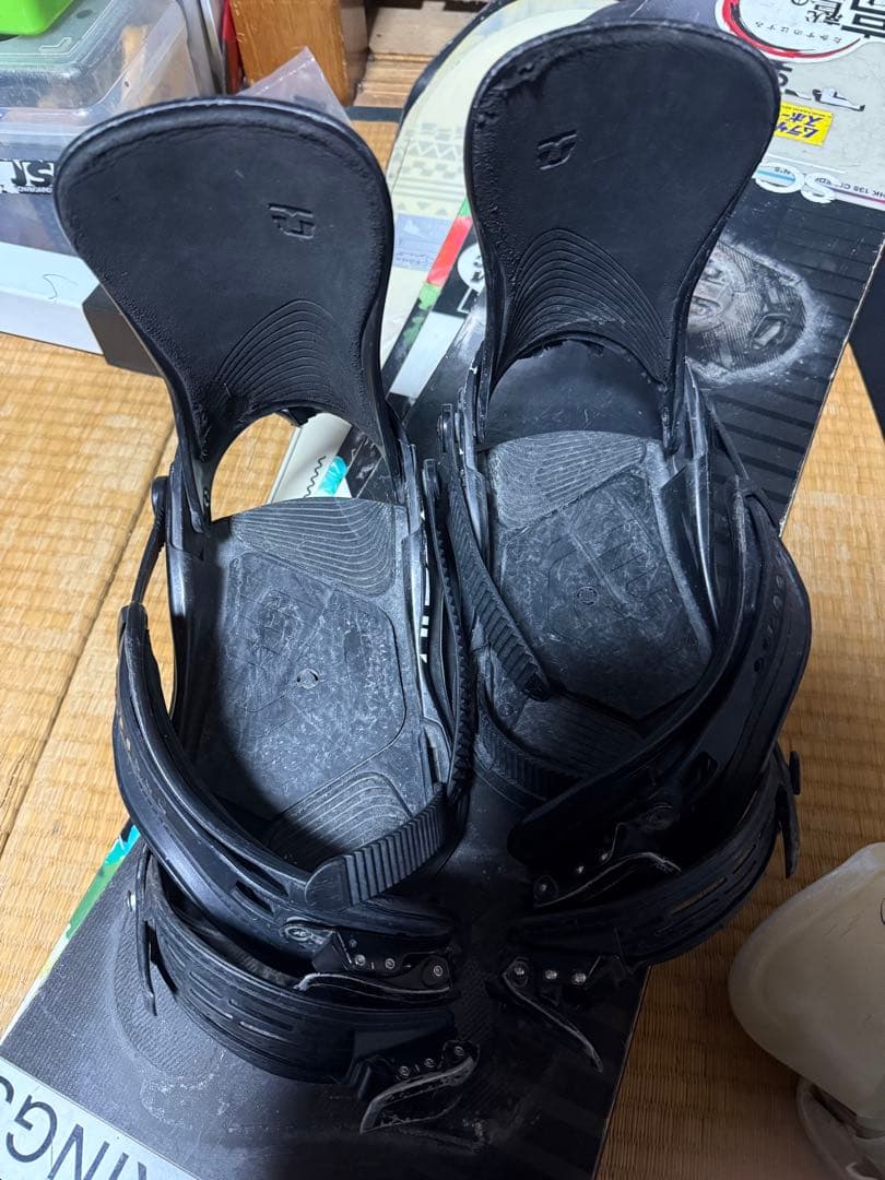 ユニオン　スノーボード ビンディング 黒　M