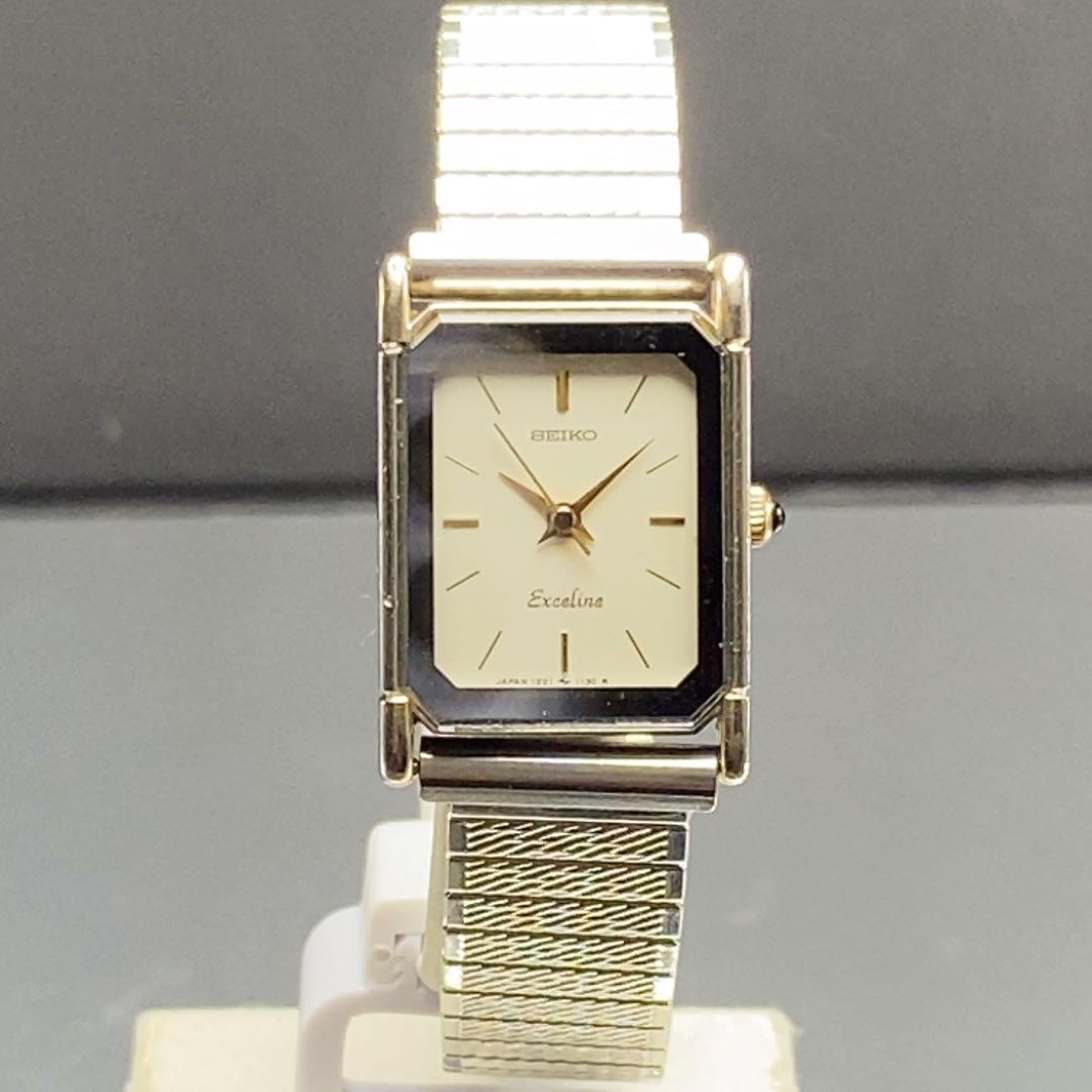 1999年製 SEIKO エクセリーヌ クォーツ 電池交換済 日本製