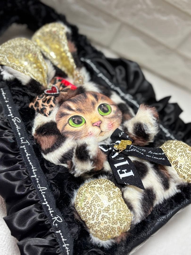 灰*猿様 コヤンイサムチョン　サイドファスナーバッグ（大）　サンダーちゃん　ヒョ