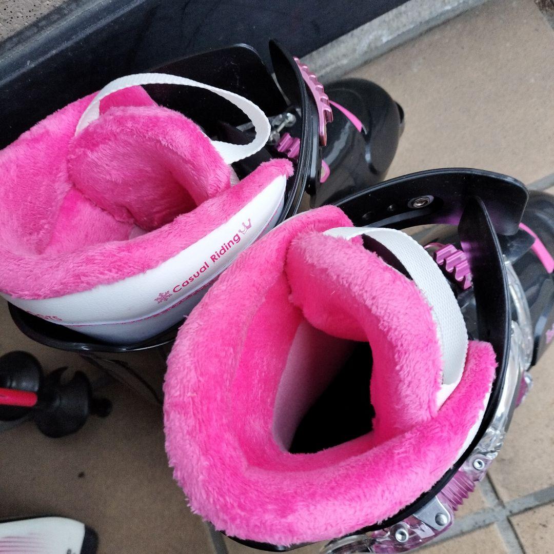 スキーセット 子供　アトミック　130cm　ブーツ　ストックセット