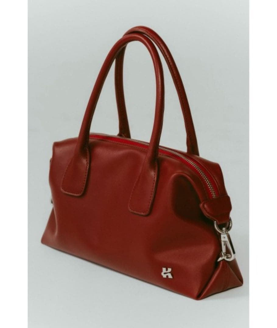 バッグ Knuth Marf side hook boston bag red