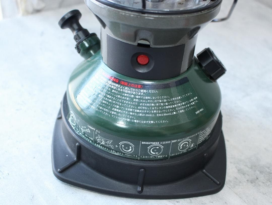 動作良好 コールマン ガソリンランタン ノーススター2000 ケース付き