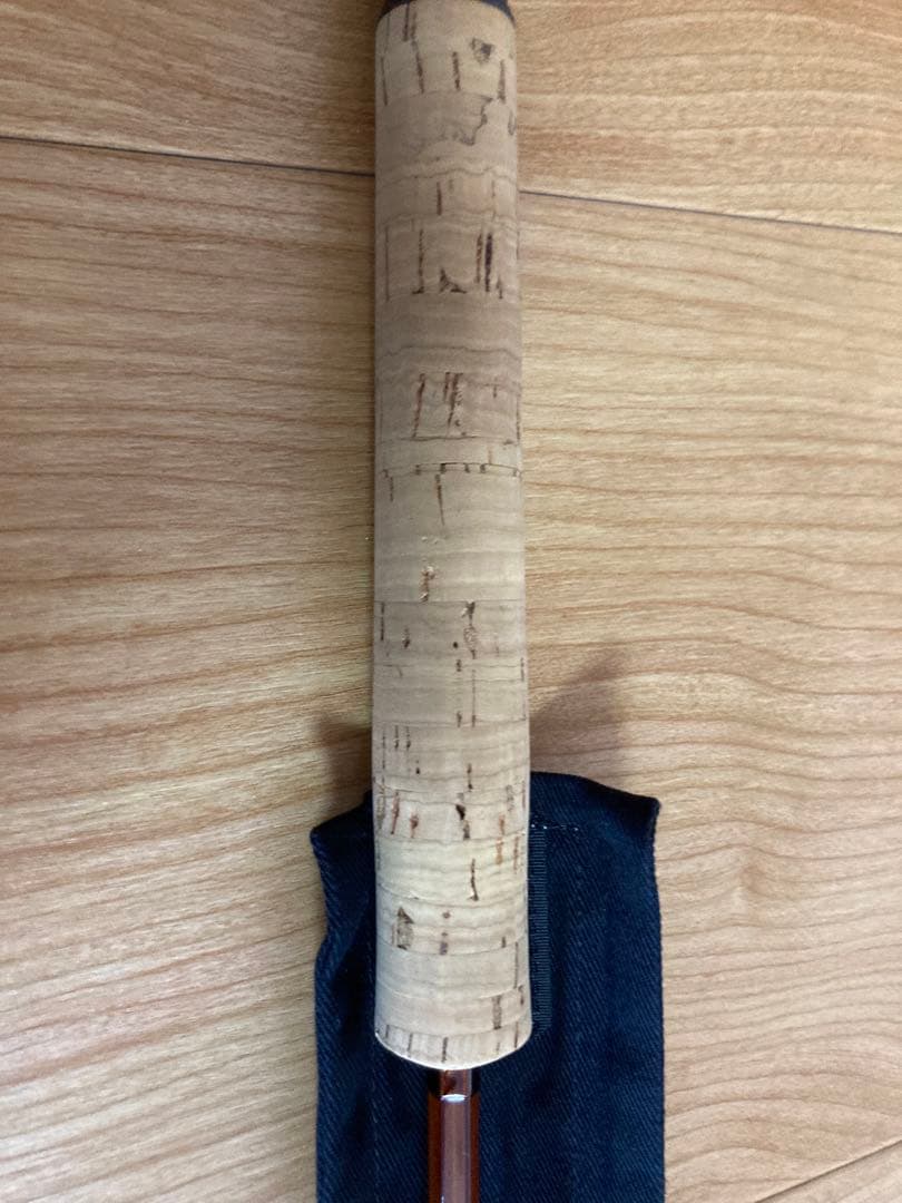 川連ロッド　７７３－Ｓ　2ティップ　アルミケース付新品　渋谷直人　バンブーロッド