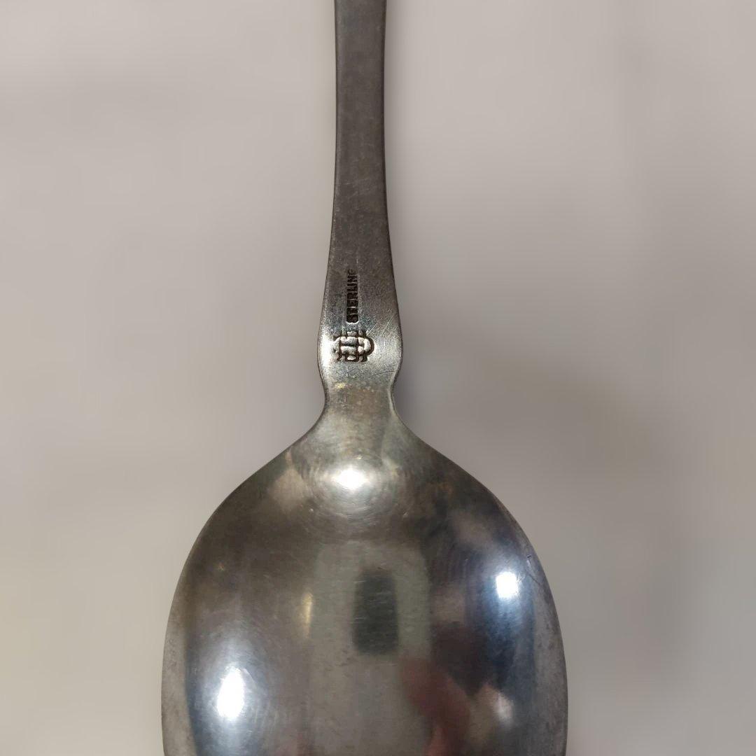 銀製。STERLING。シルバーSILVER。 スプーン。ワシントン山。約20g