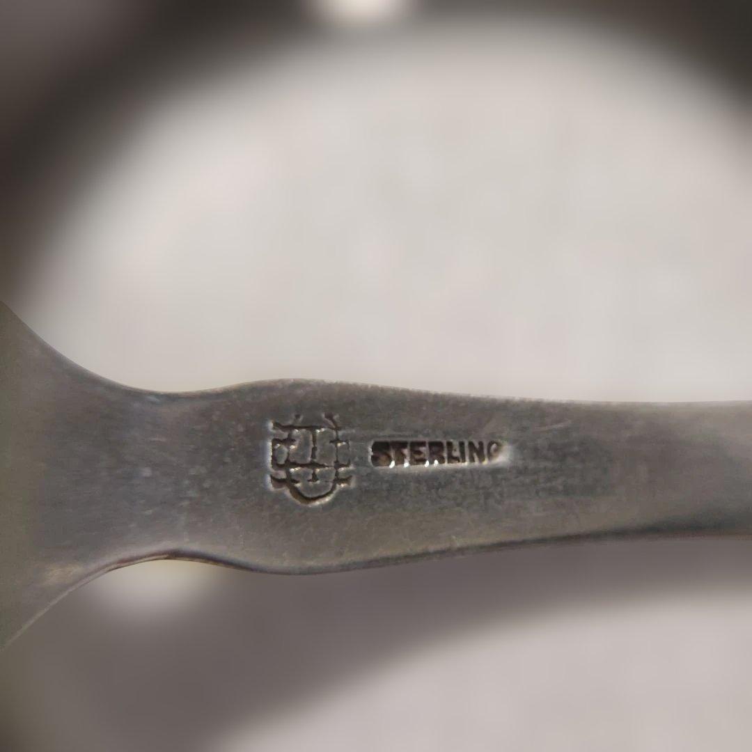 銀製。STERLING。シルバーSILVER。 スプーン。ワシントン山。約20g