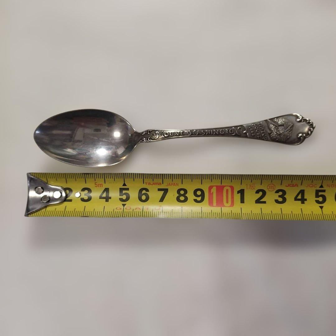 銀製。STERLING。シルバーSILVER。 スプーン。ワシントン山。約20g