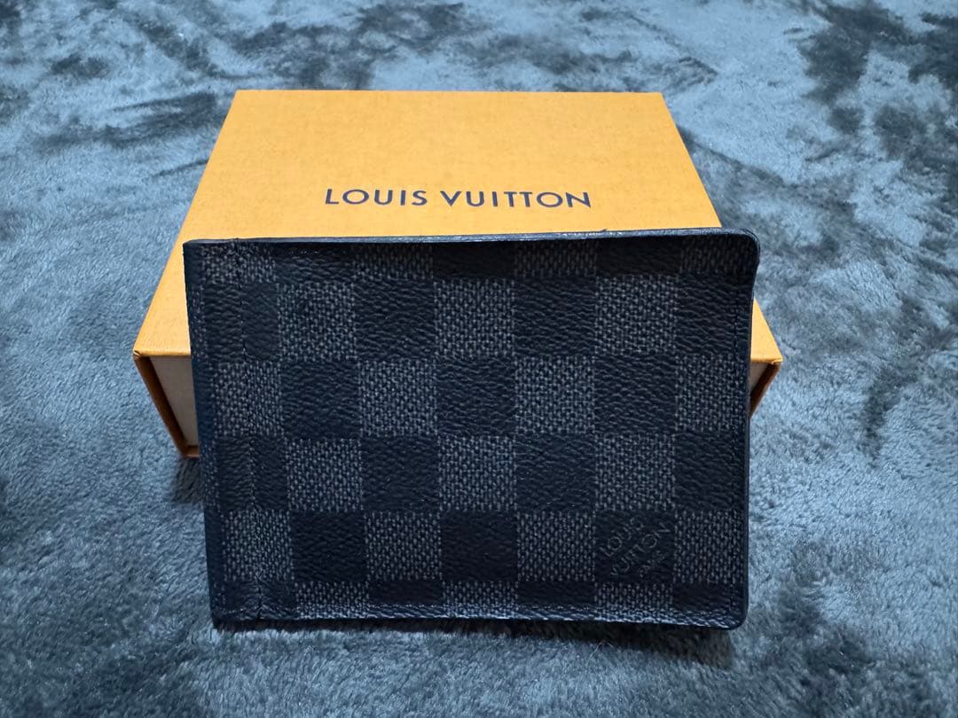 Louis Vuitton ダミエマネークリップ