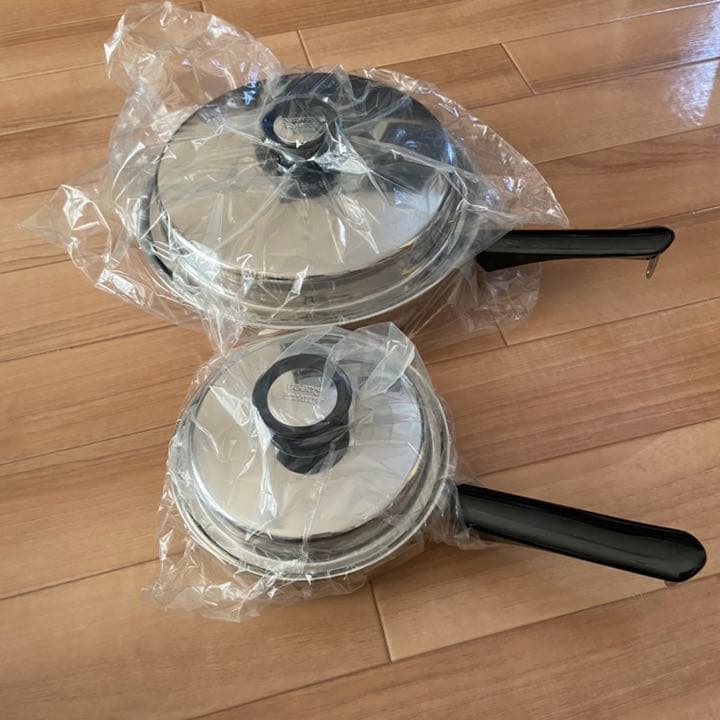 【新品未使用】Amway アムウェイ　クィーン　クックウェア　大・小