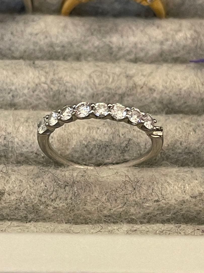 S*中様 ハーフエタニティリング　【修理・リメイク前提】