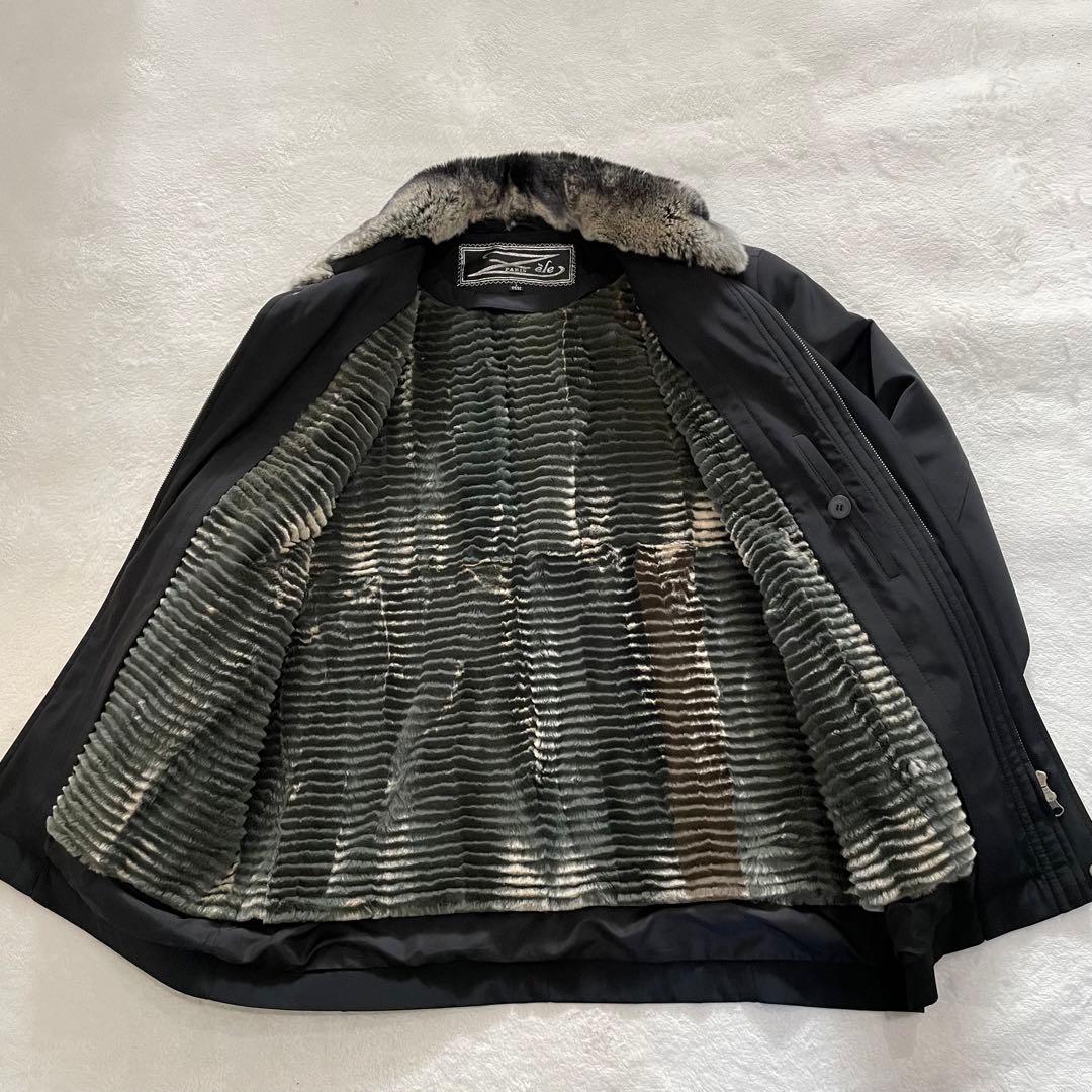 Zele PARIS ゼルパリ　ステンカラーコート　ライナー付き　ボア　4way