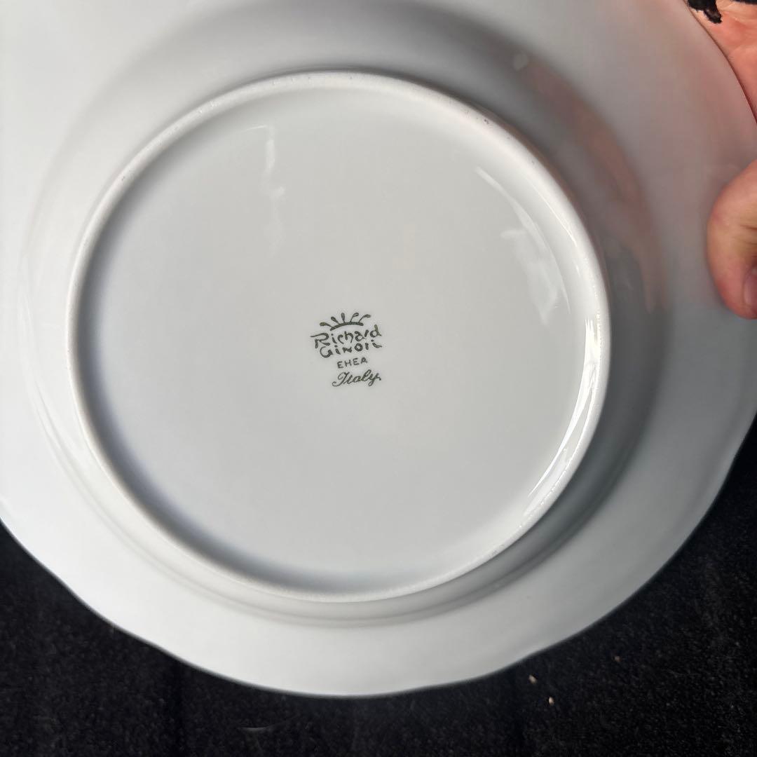 Richard Ginori laveno イタリア お花柄 ディナー皿3枚