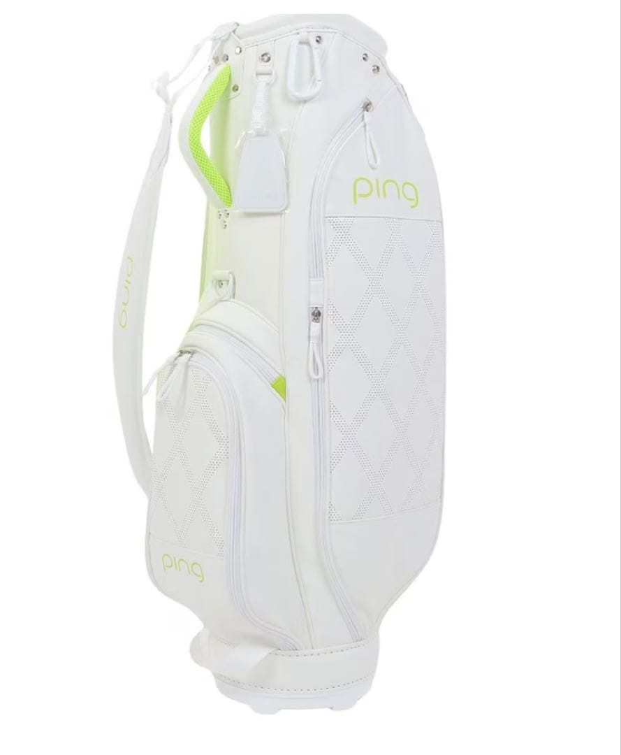 ★値下げ★【新品・未使用】pingレディースキャディバッグ白
