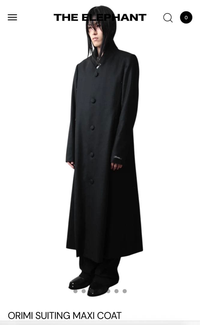 ORIMI ロングチェスターコート