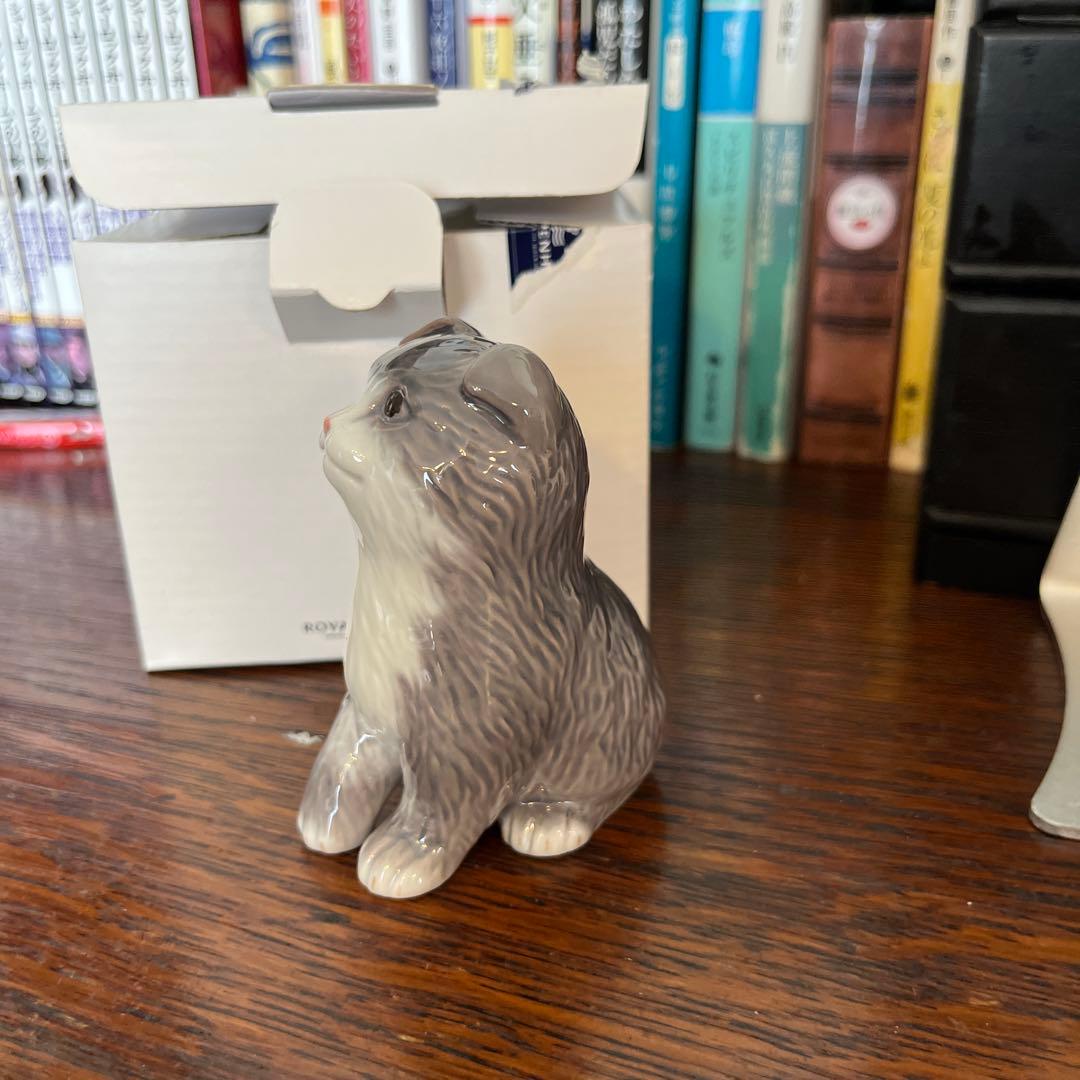 ロイヤルコペンハーゲン　猫
