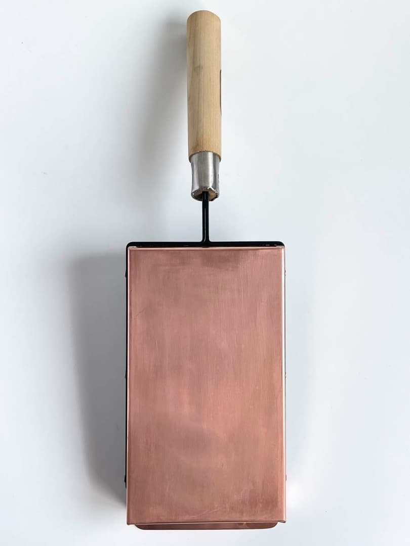 京都 有次 銅 卵焼き器（玉子焼鍋）12×21cm 美品