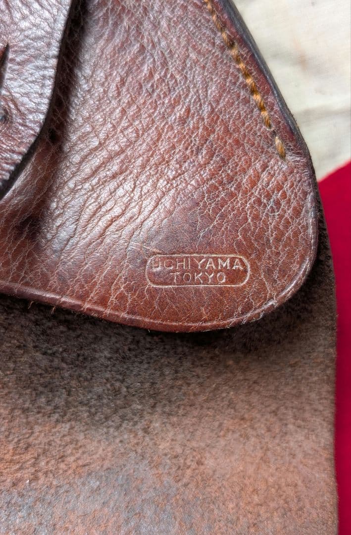 ホルスター　銃収納ケース　日本軍　陸軍　将校　内山製　日本製