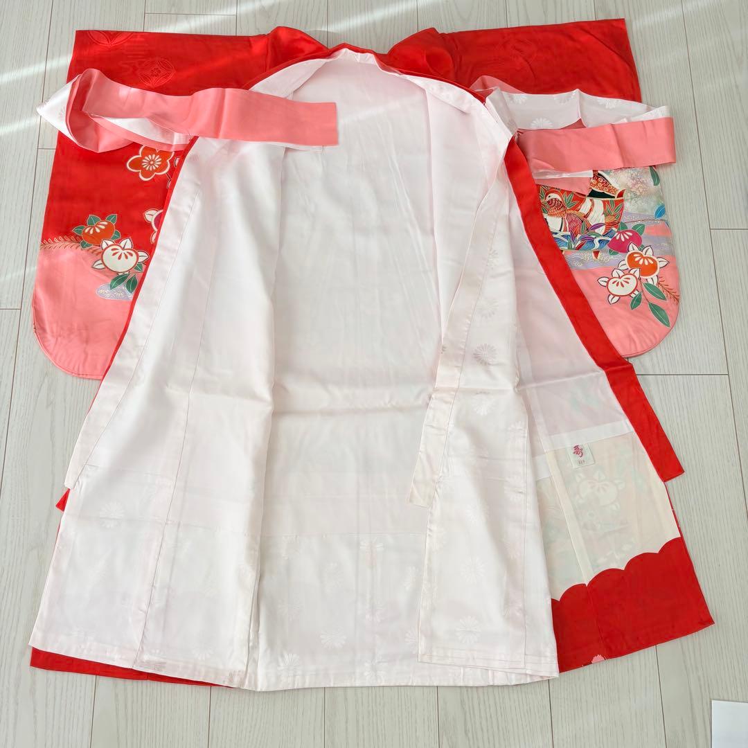 七五三 子供着物　３歳　襦袢付き