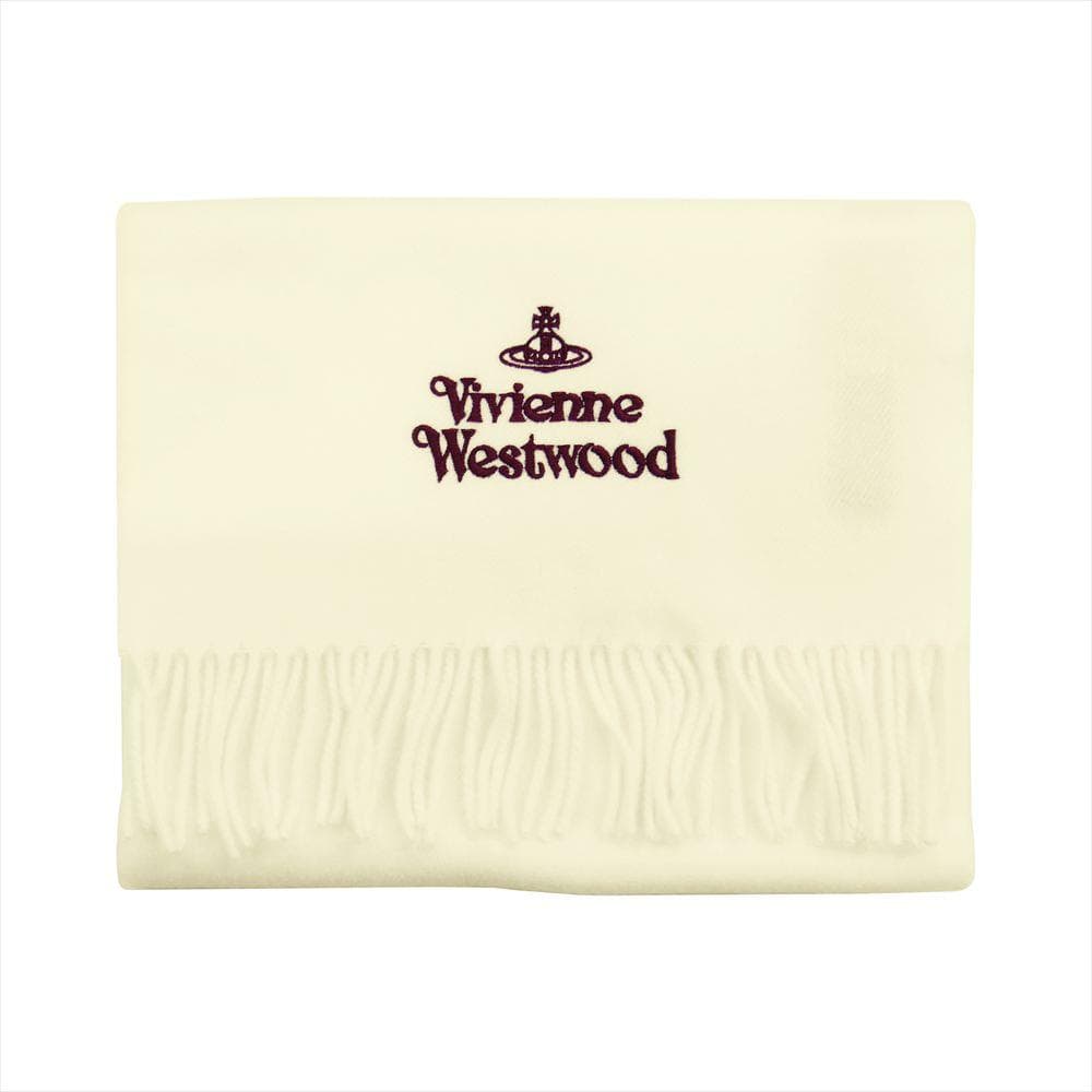 15枚セット 新品タグ箱付 ヴィヴィアンウエストウッド マフラー ホワイト