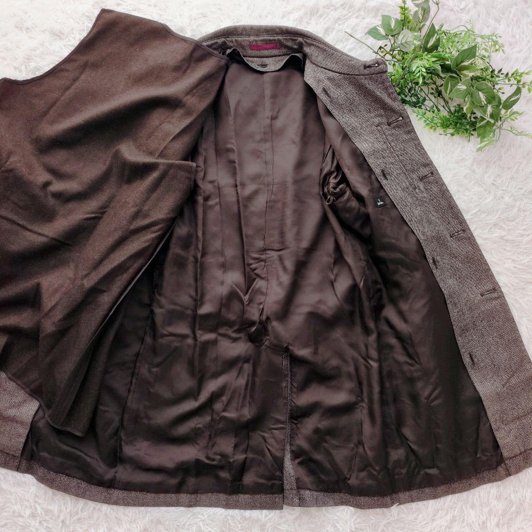 PS ポールスミス トレンチコート ライナー ベルト付き ツイード生地 L