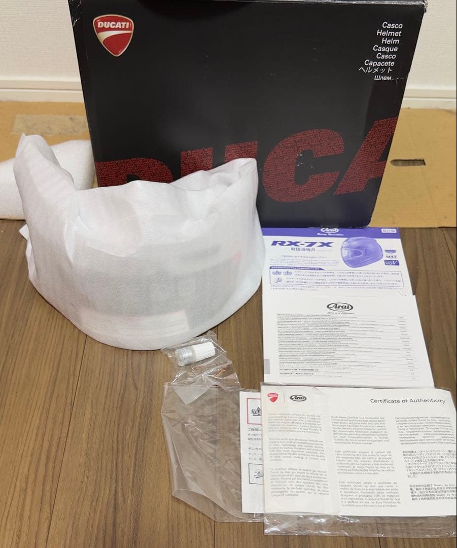 Ducati Arai rx7x ヘルメット Mサイズ