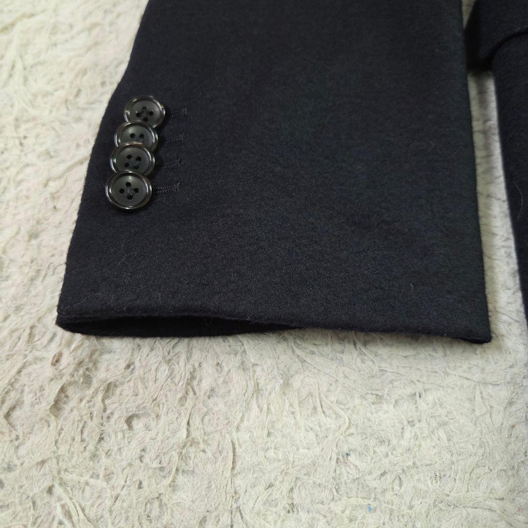 美品 ソブリン×ピアチェンツァ カシミヤ チェスターコート ブラック サイズS
