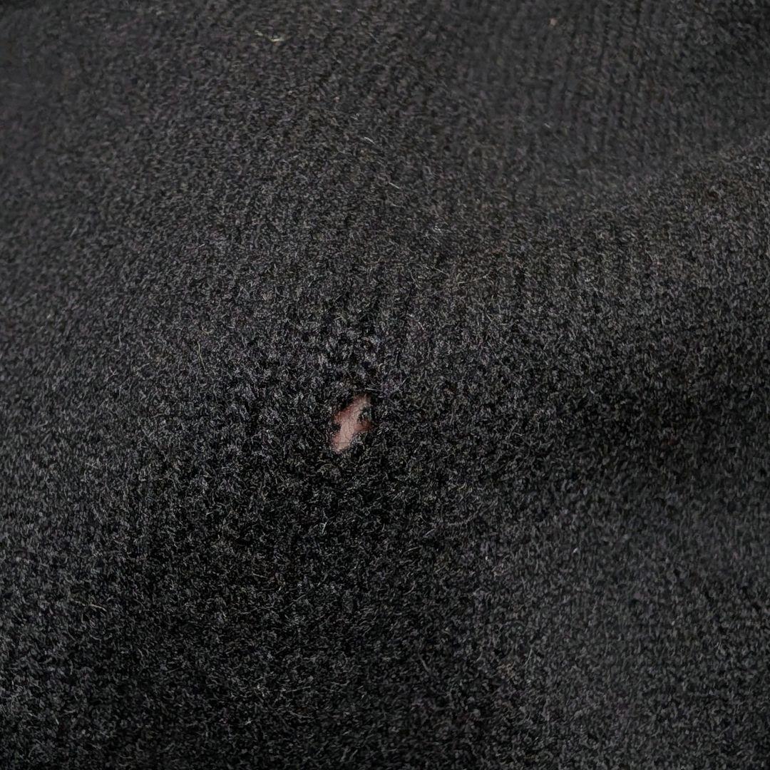 CELINE カシミヤ100% ニットパーカー トリオンフ ロゴ ジップアップ