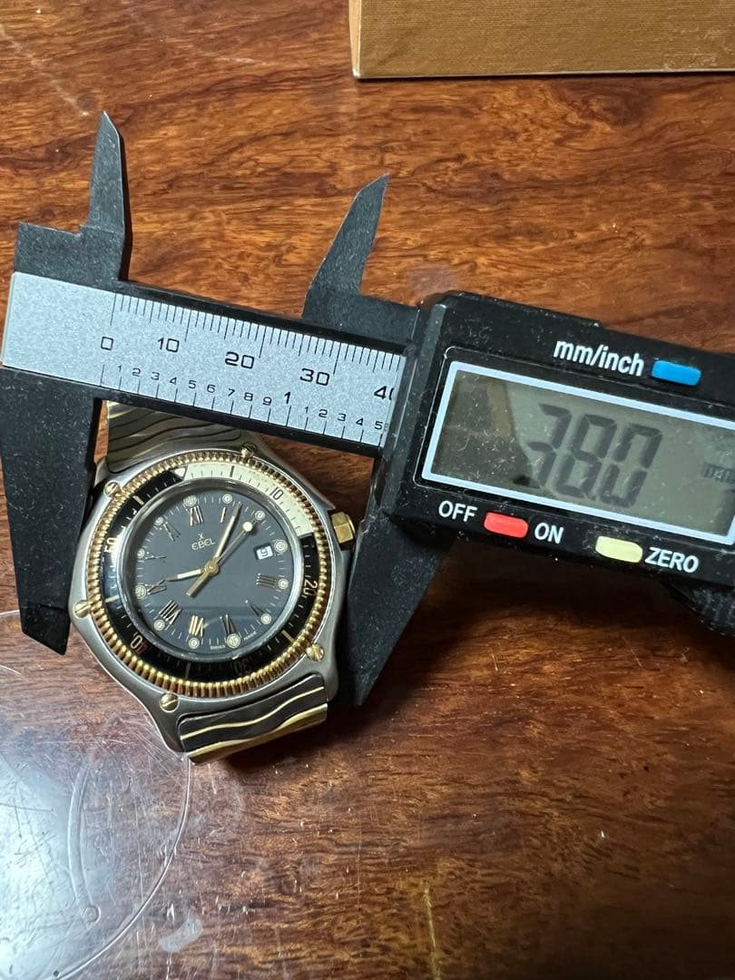 EBEL エベル 183913 18K GOLDクォーツ 腕時計中古稼働美品稀少