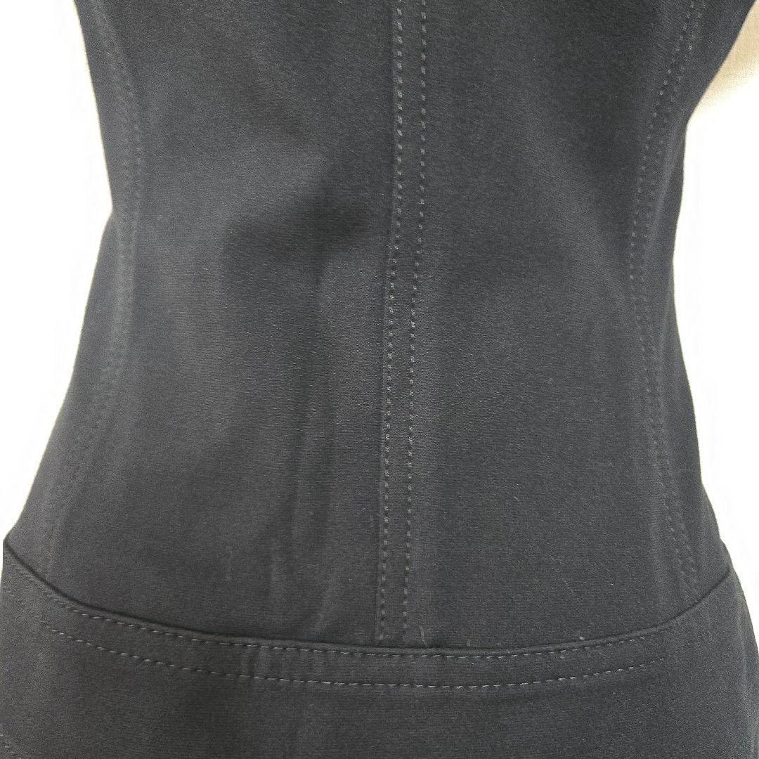 バーバリーブルーレーベル ライダース風 半袖ワンピース ノバチェック ロゴ刺繍