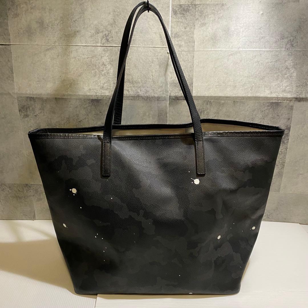 【極美品】GENTIL BANDIT　トートバッグ　カモフラ　ブラック