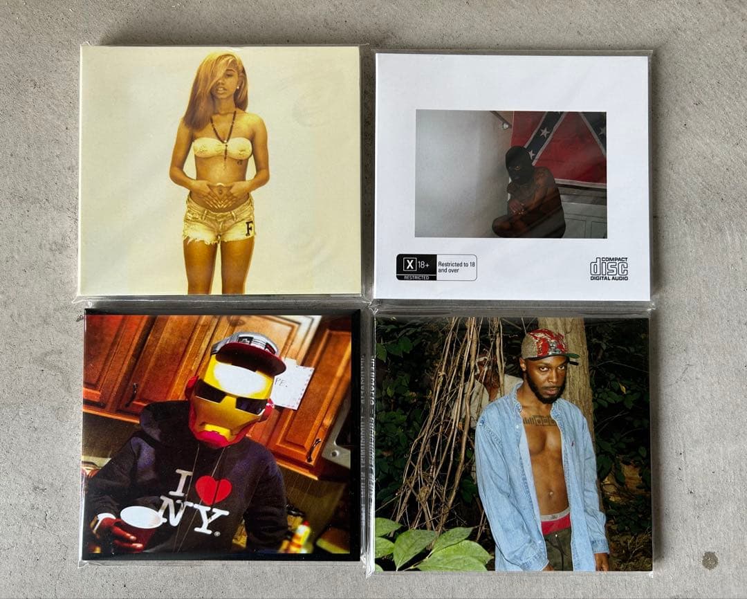 JPEGMAFIA – Darkskin Manson など、新品CD4枚セット