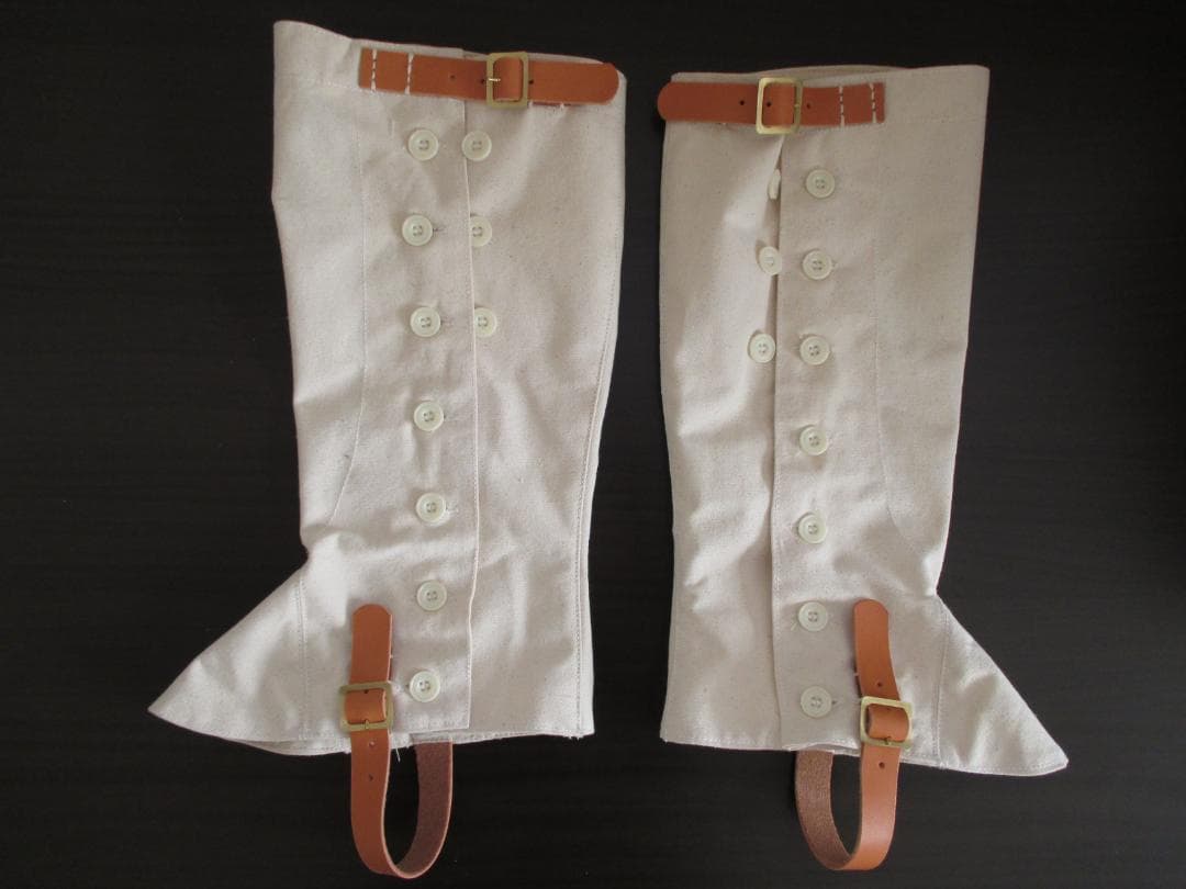 新品　レプリカ　日本軍　明治時代　脚絆　ゲートル　レギンス　軍靴　軍服