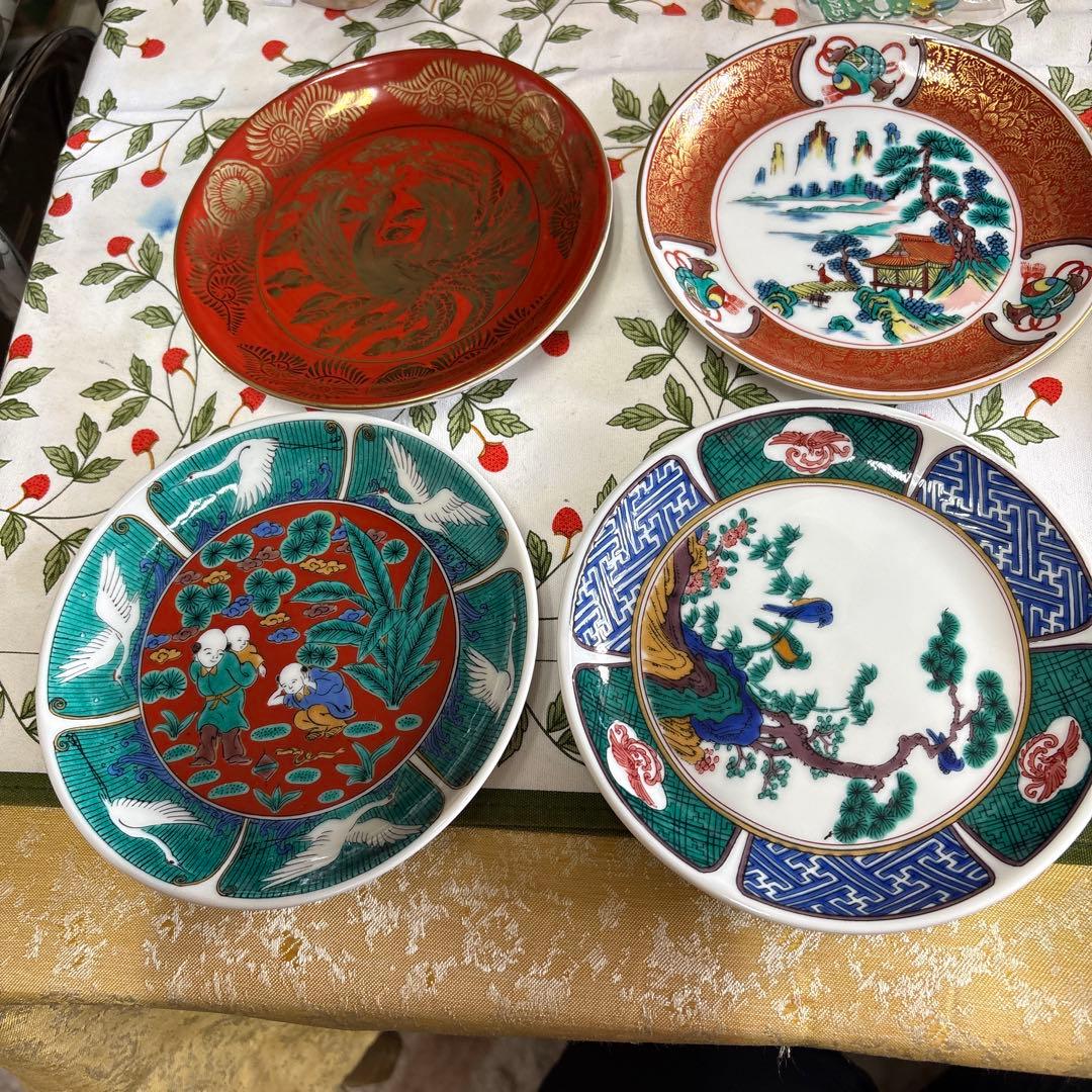 九谷焼のお皿　6枚セット　未使用