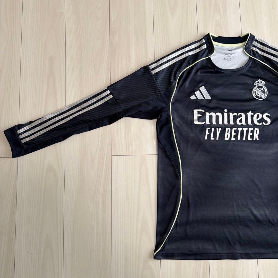 レアル・マドリード 25/26 長袖 アウェイ ユニフォーム XLサイズ