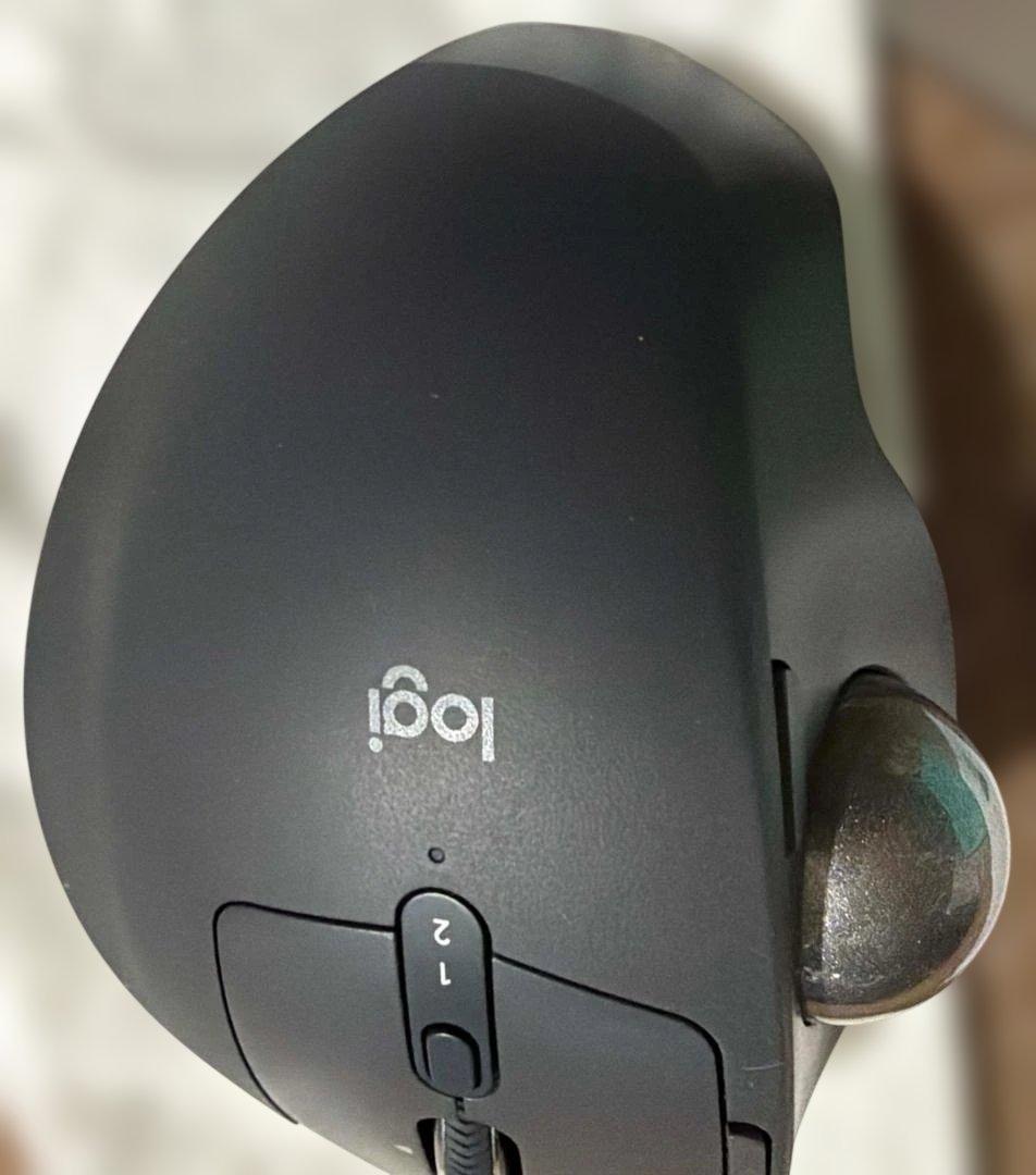 新品同様ロジクール 静音 トラックボール MX ERGO S 国内正規品