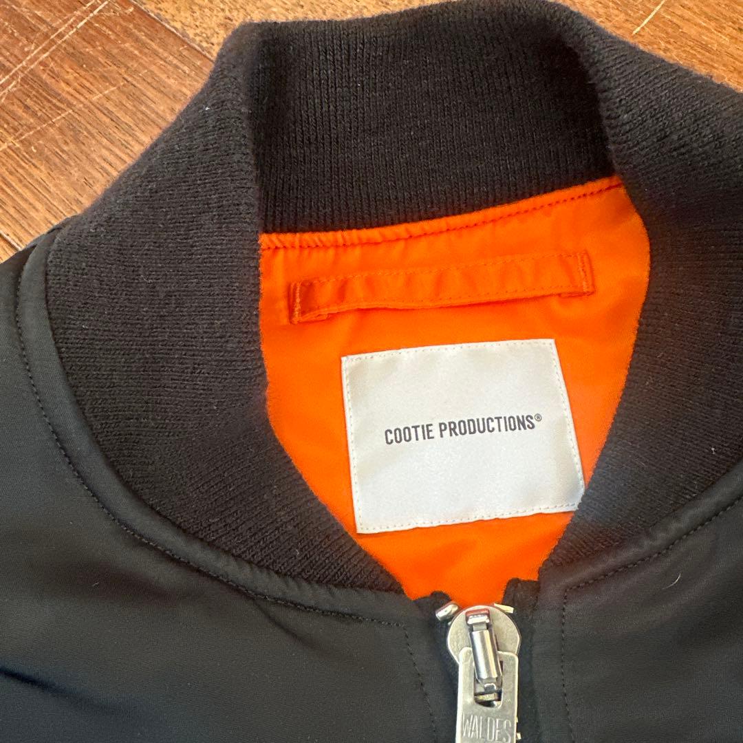 COOTIE PRODUCTIONS MA-1ジャケット ブラック