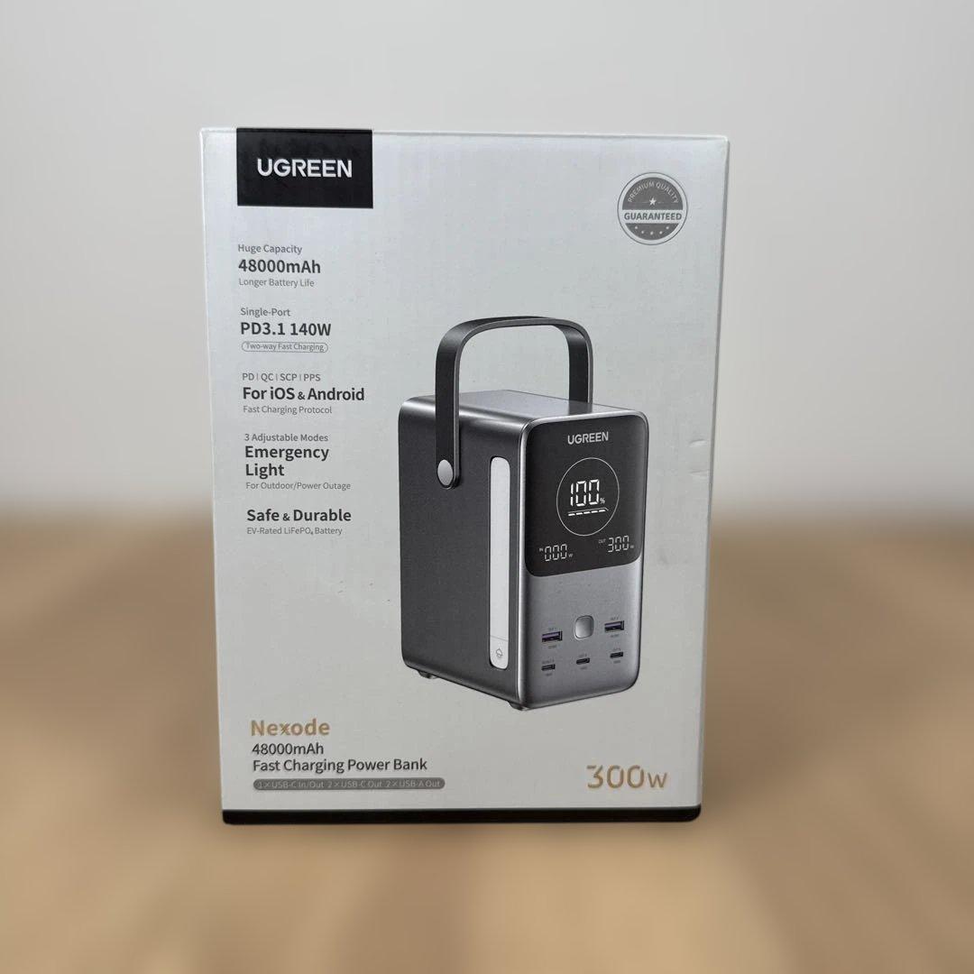 【美品】UGREEN Nexode 48000mAh ポータブル電源