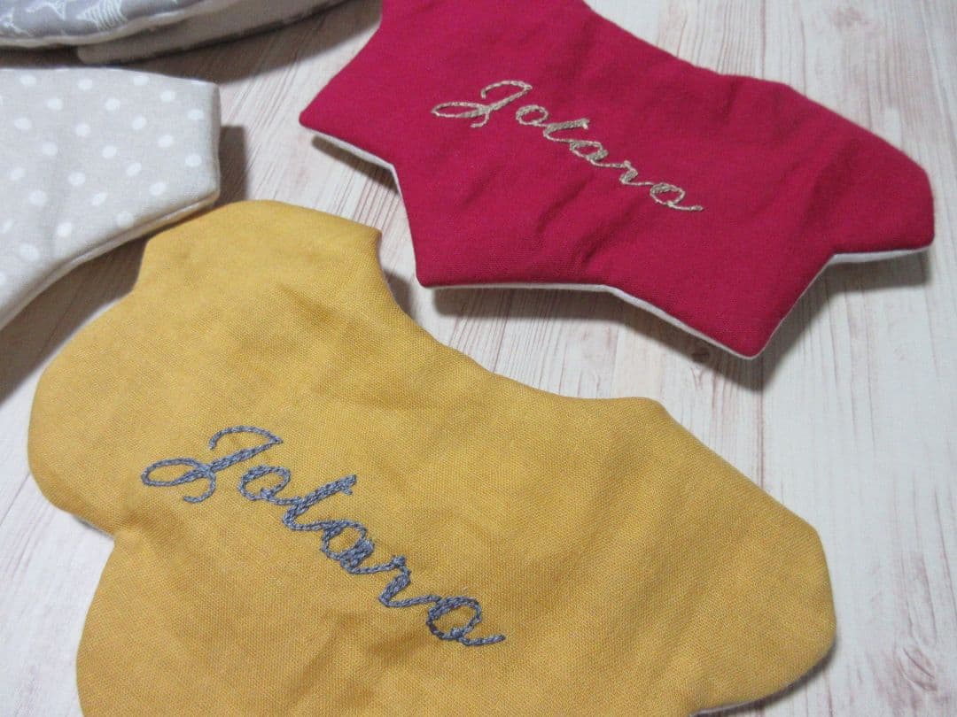 ▹▸ おなまえ刺繍